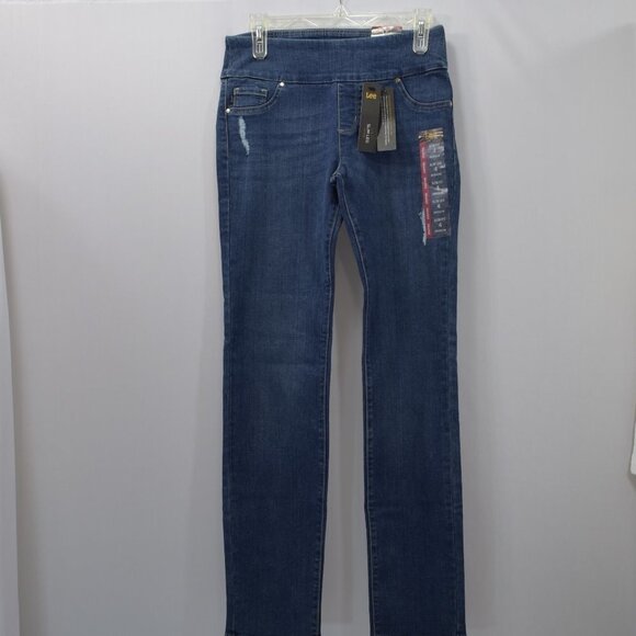 LEE SCULPTING SLIM‎ fit slim LEG  Pull on Jeans - Picture 6 of 7